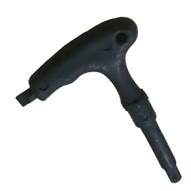 One Hand Tool for Tough Screw In Tent Pegs